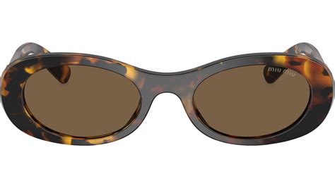 Miu Miu MU06ZS VAU06B Dark Tortoise Sunglasses